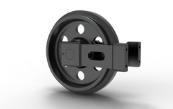 Leitrad mit Halter für Case 35.