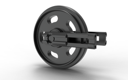 Leitrad mit Halter für Yanmar ViO33.