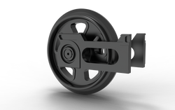 Leitrad mit Halter für Yanmar B30V.