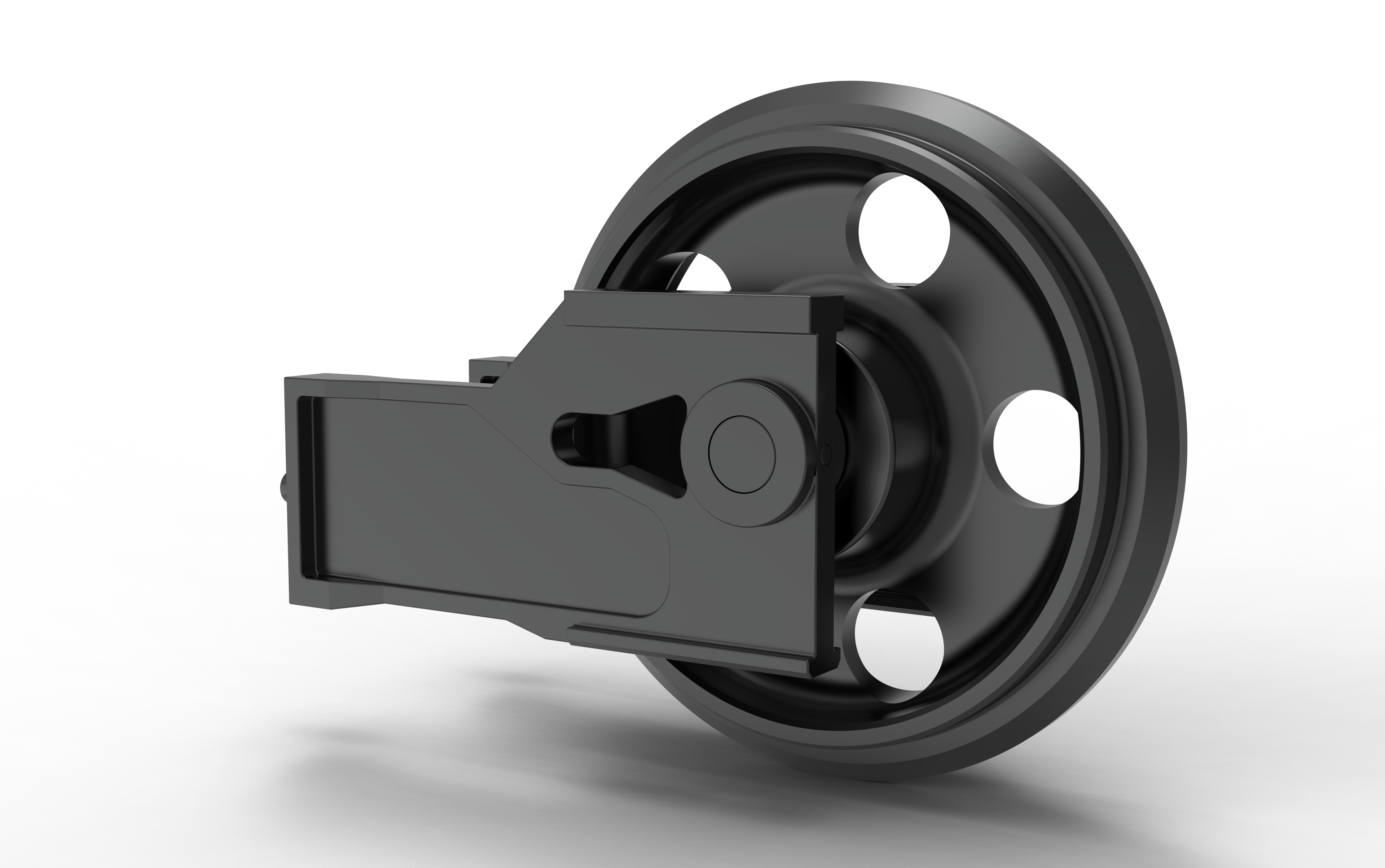 Leitrad mit Halter für Bobcat 329.