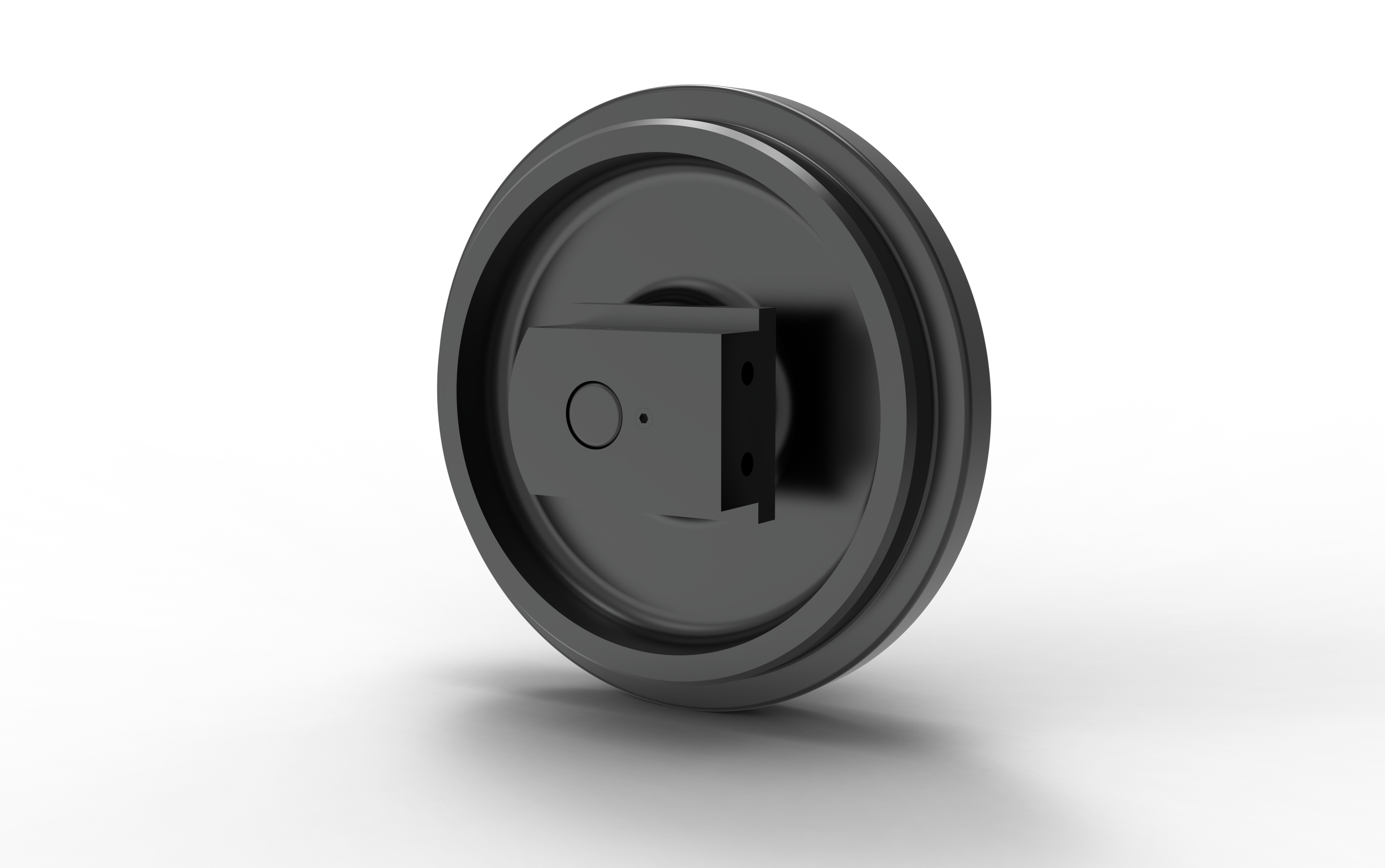 Leitrad mit Halter für Kubota KX71.