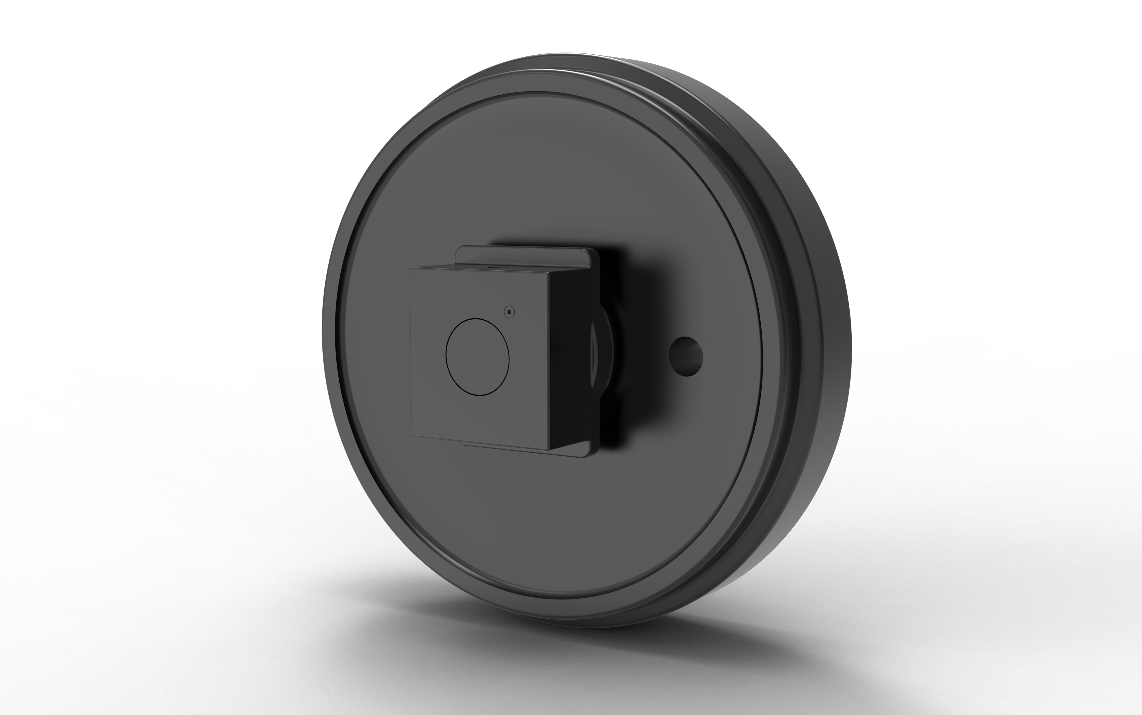 Leitrad mit Halter für Case CX130B.