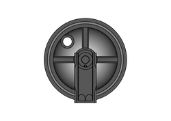 2270-1052 - Daewoo Leitrad mit Halter.