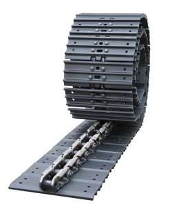 Vormontierte Stahlkettengruppe für Kobelco SK75SR-3.